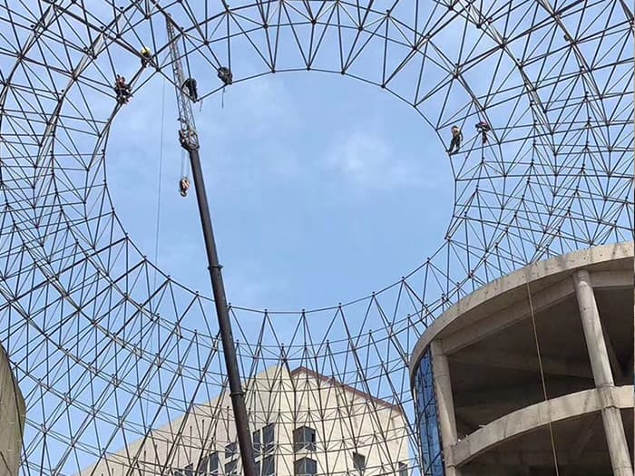 万源网架螺栓球加工流程